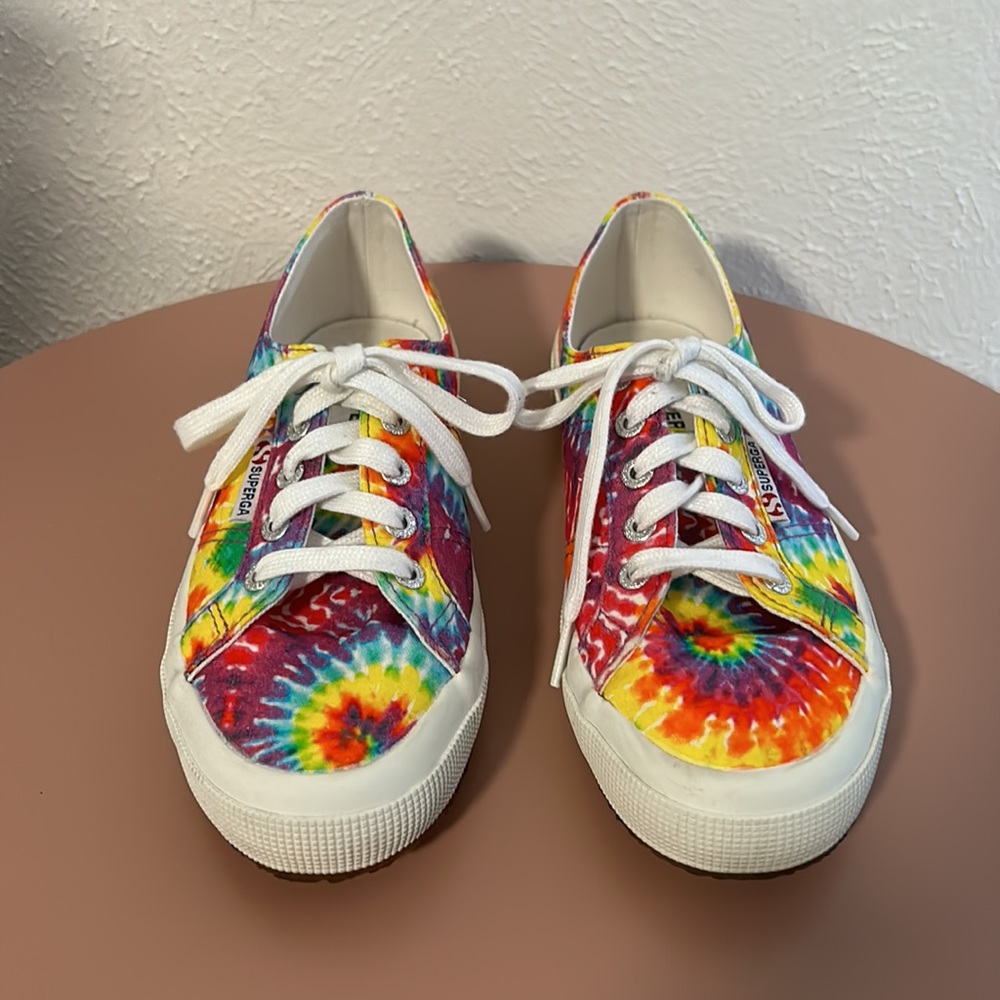 Superga 2750 Fabricfant Tie Dye Sneakers 6.5 37 - Picture 2 of 6